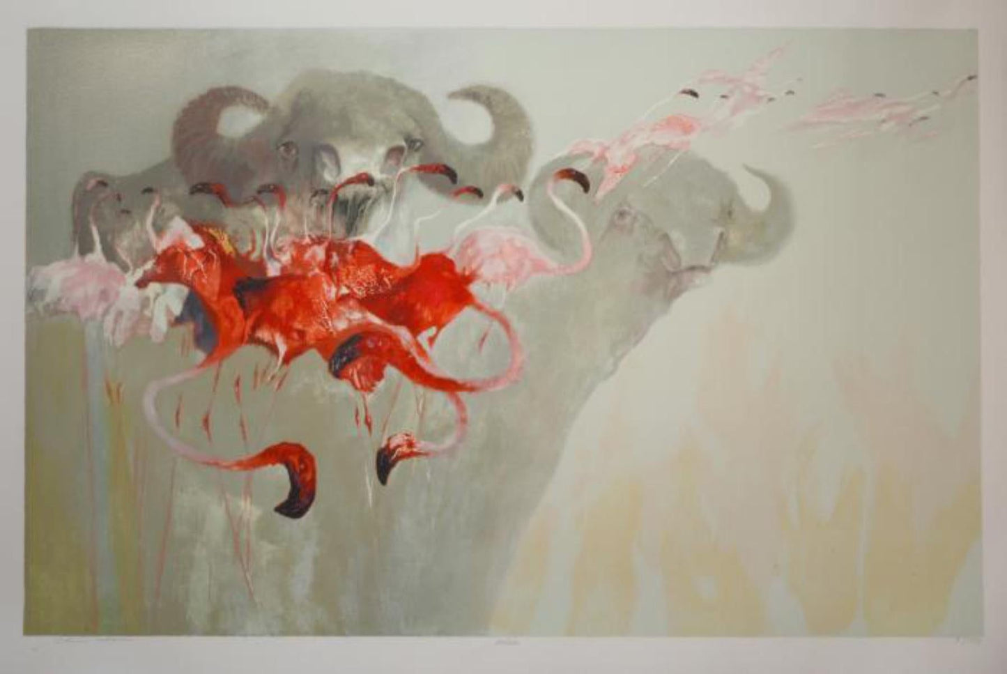 Edwin Salomon- Original Serigraph "Safari"