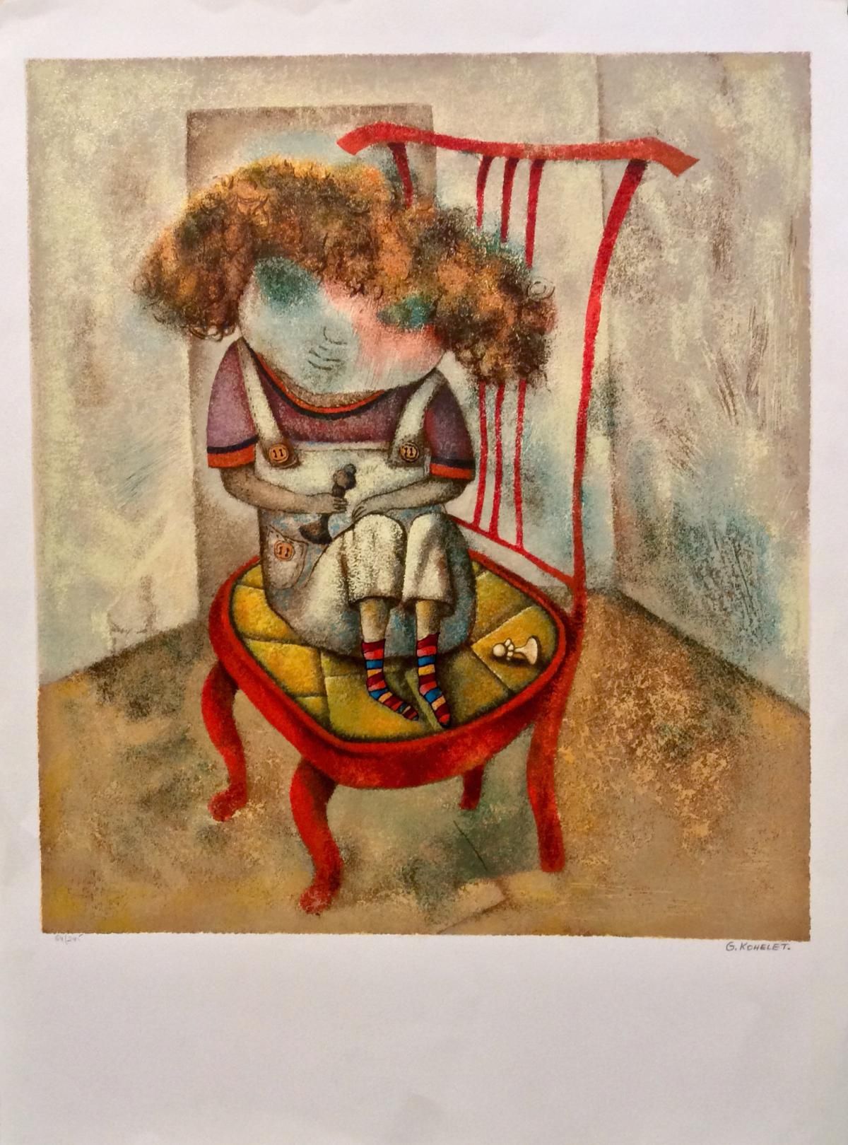 Gregory Kohelet- Original Serigraph "Daniel"