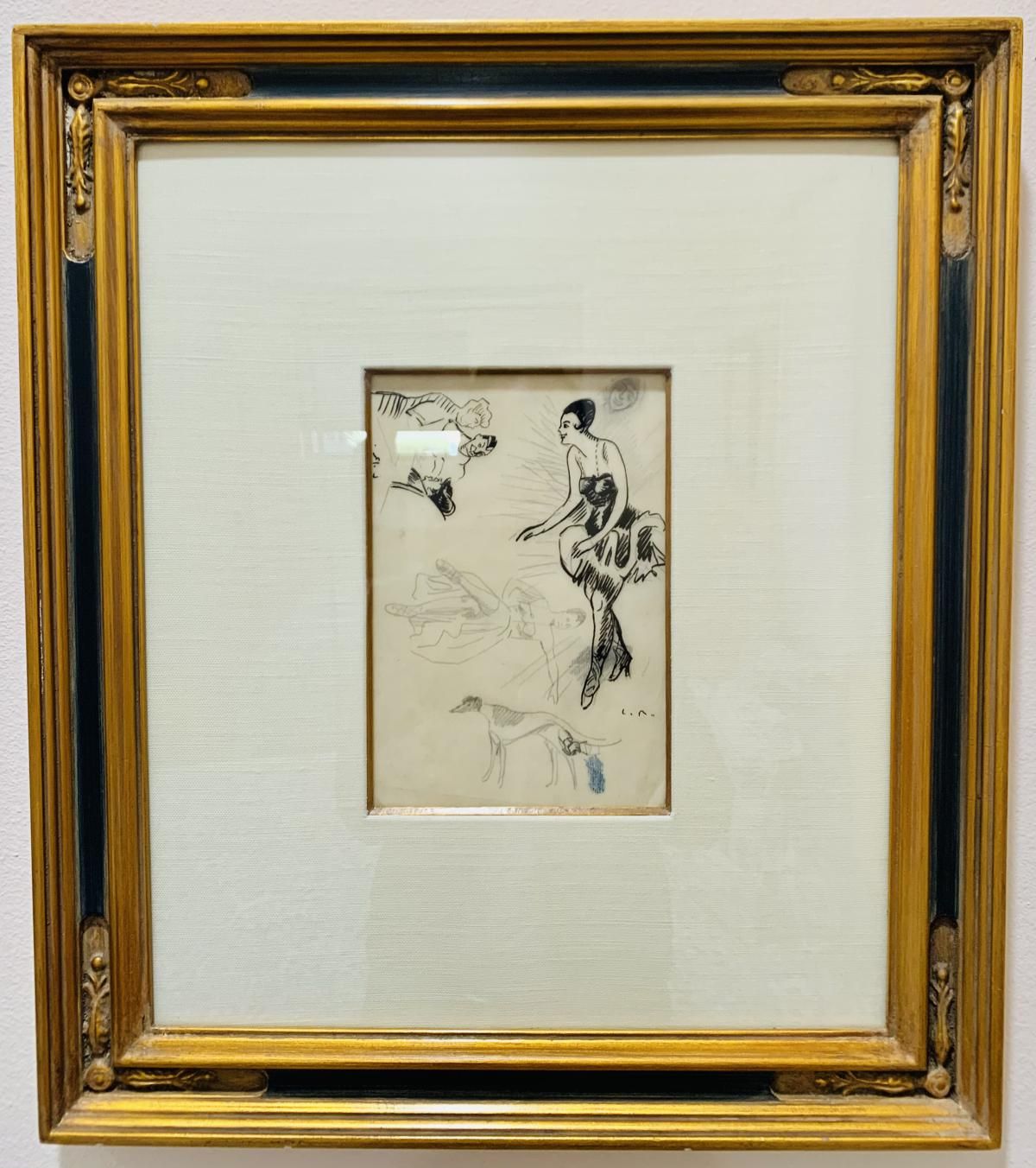 Ludovic Rodo Pissarro- Original Pen and Ink Drawing