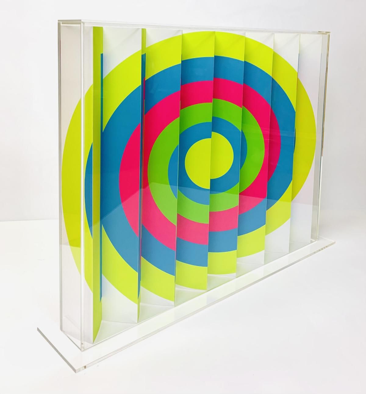 E.M. Zax- Limited Edition Polymorph in lucite case