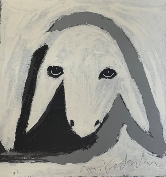 MENASHE KADISHMAN- Serigraph on paper