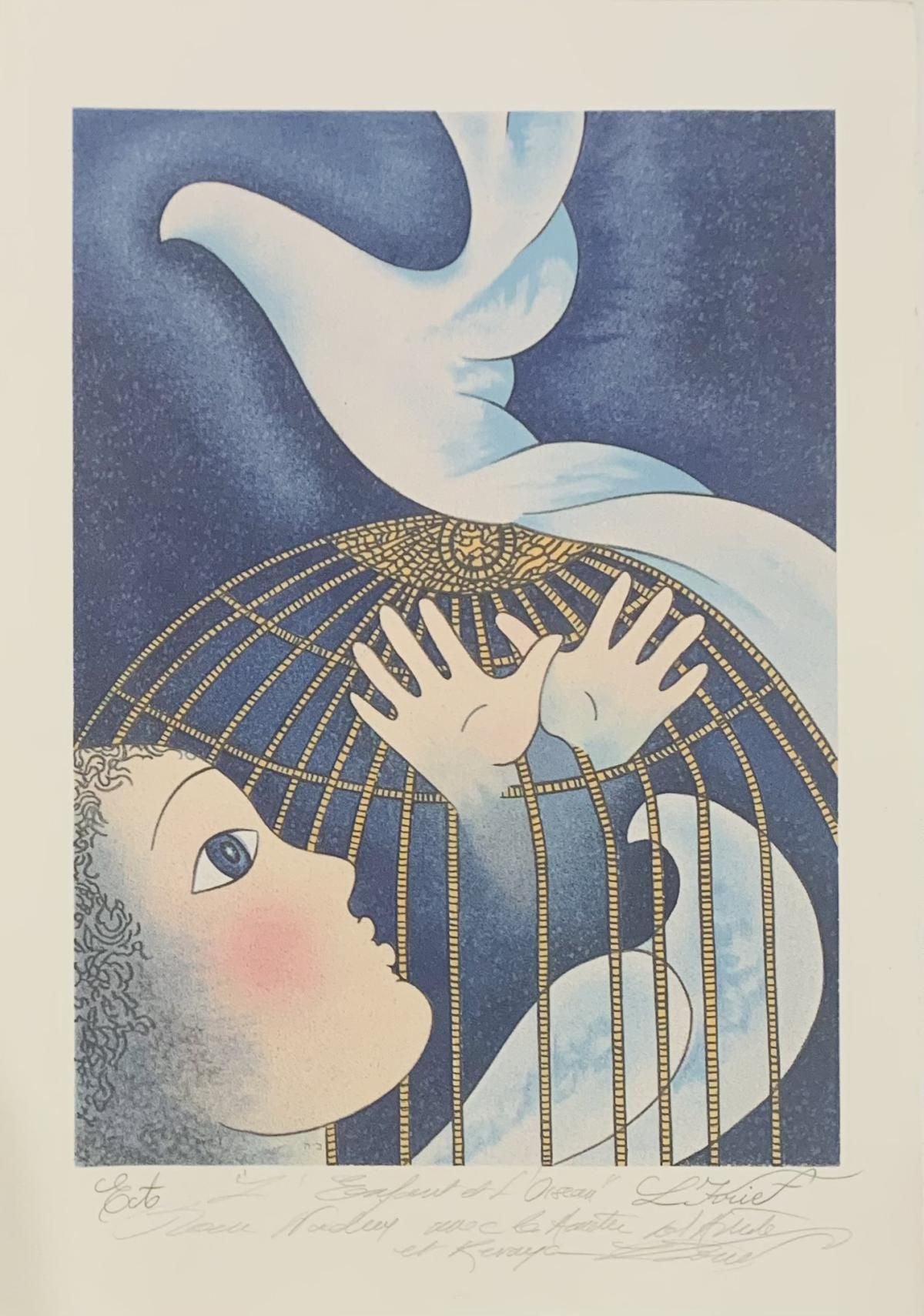 Lucien Krief- Lithograph on paper