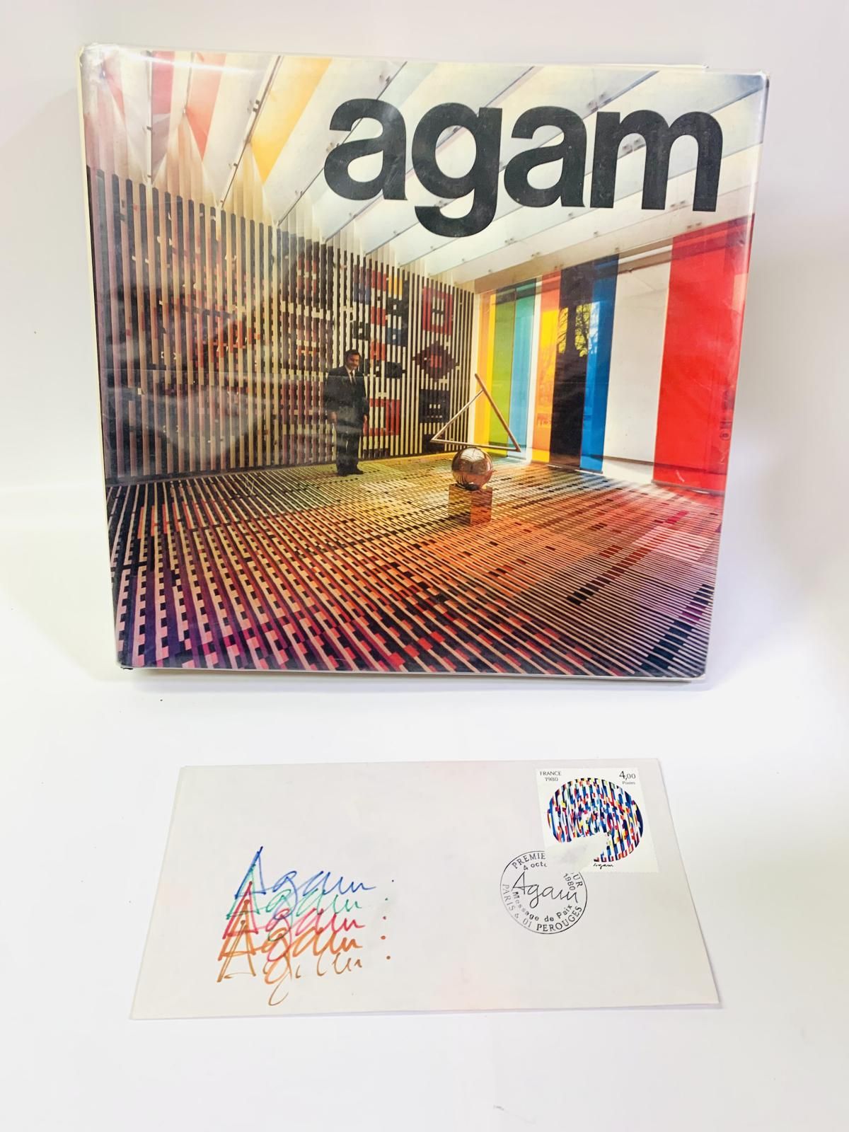 Yaacov Agam- Harcover book