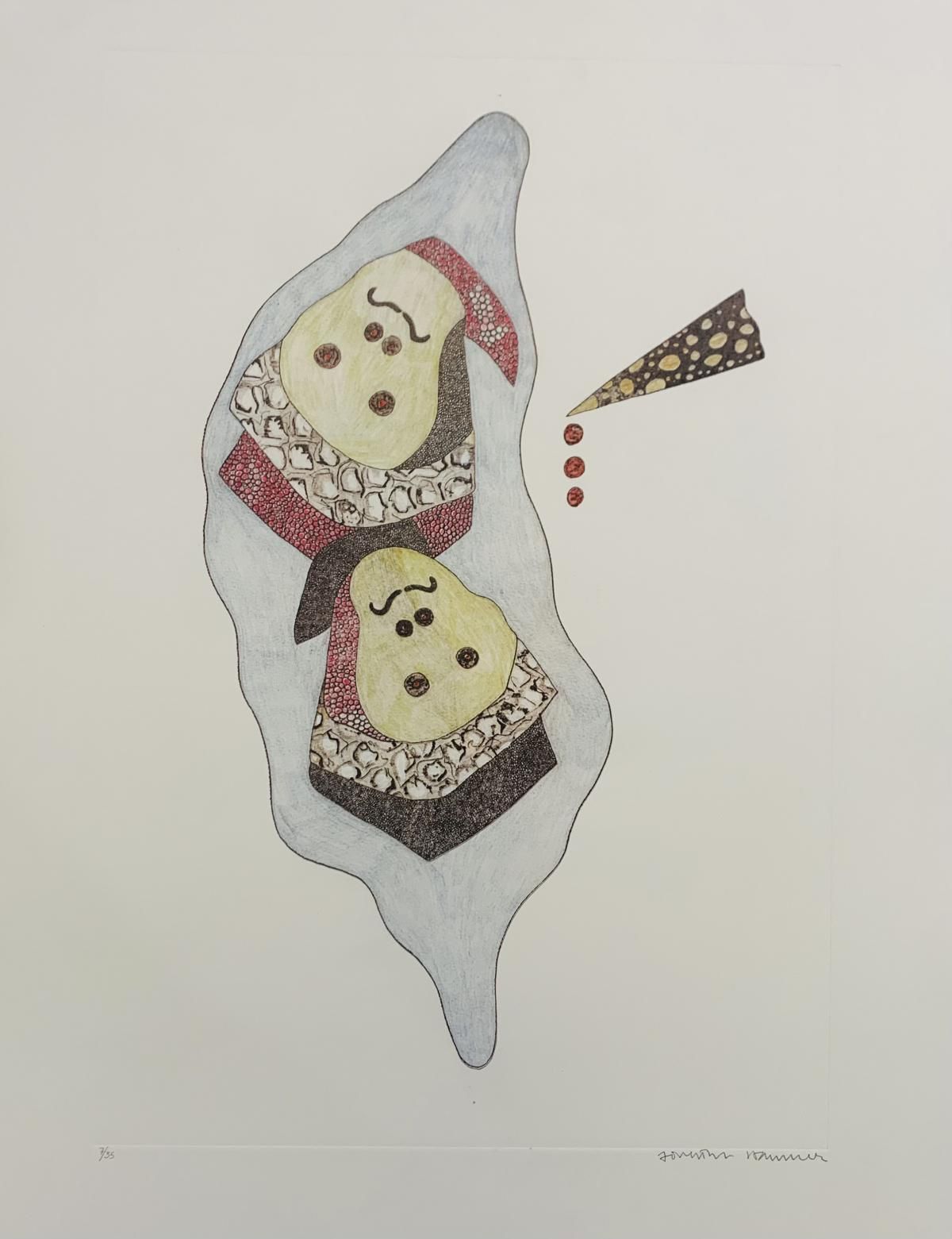 Jonathan Hammer- Limited Edition Etching on paper