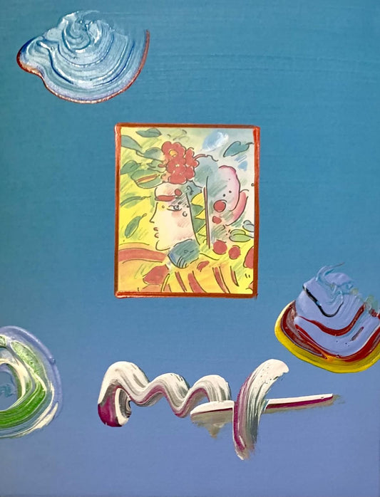 Peter Max- Mixed Media on paper