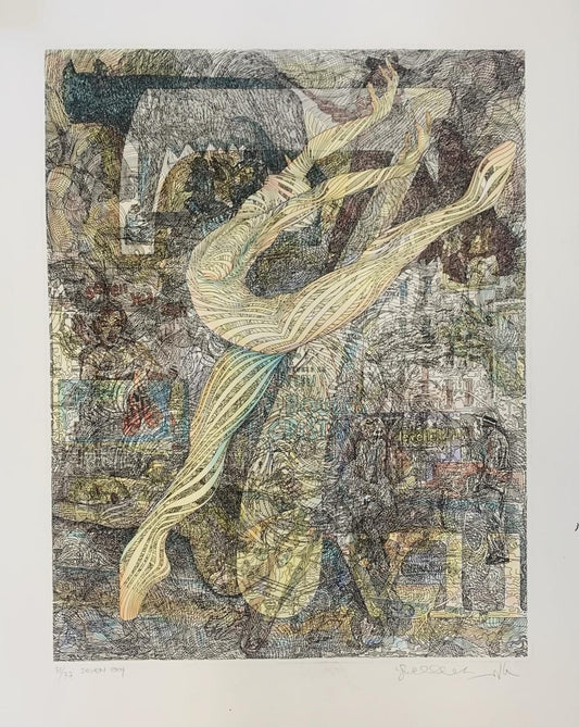 Guillaume Azoulay- 1/1 Hand painted "#7"