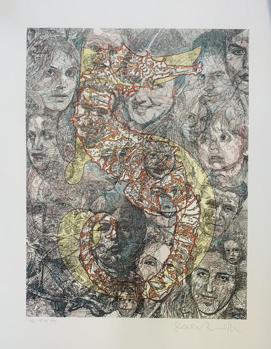 Guillaume Azoulay- 1/1 Hand painted "#5"