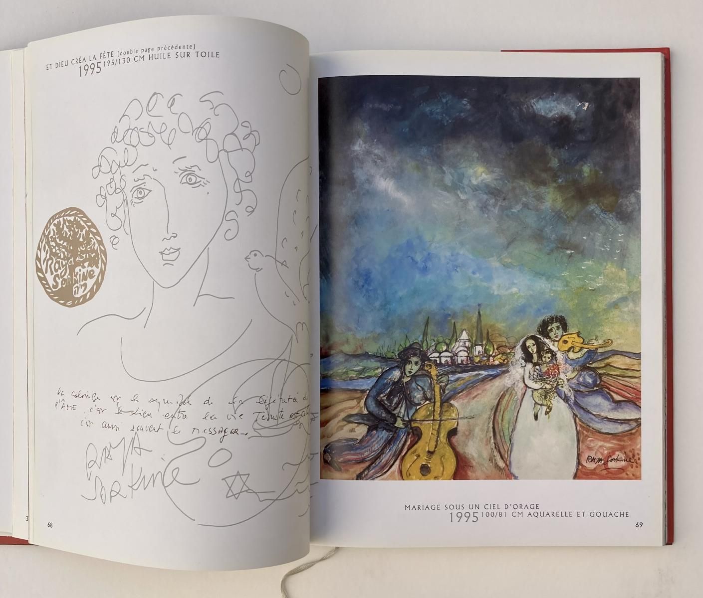 Raya Sorkine- Hardcover Art Book