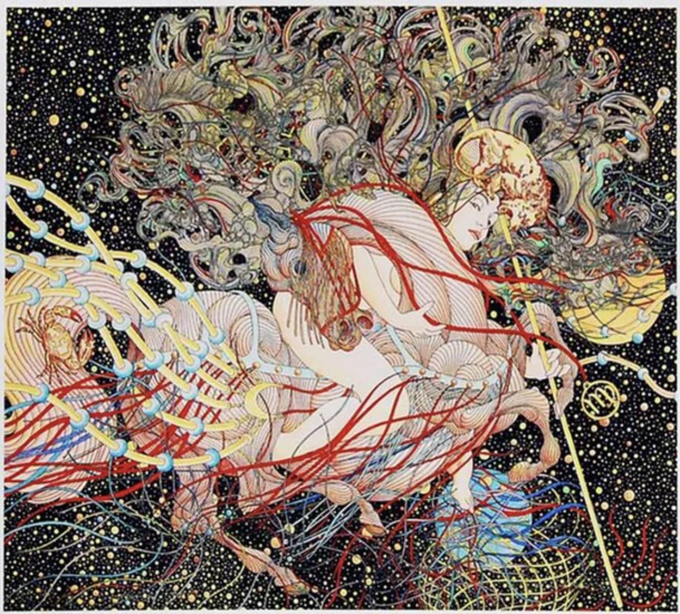 Guillaume Azoulay- Limited edition giclee on canvas "Four Seasons Suite"