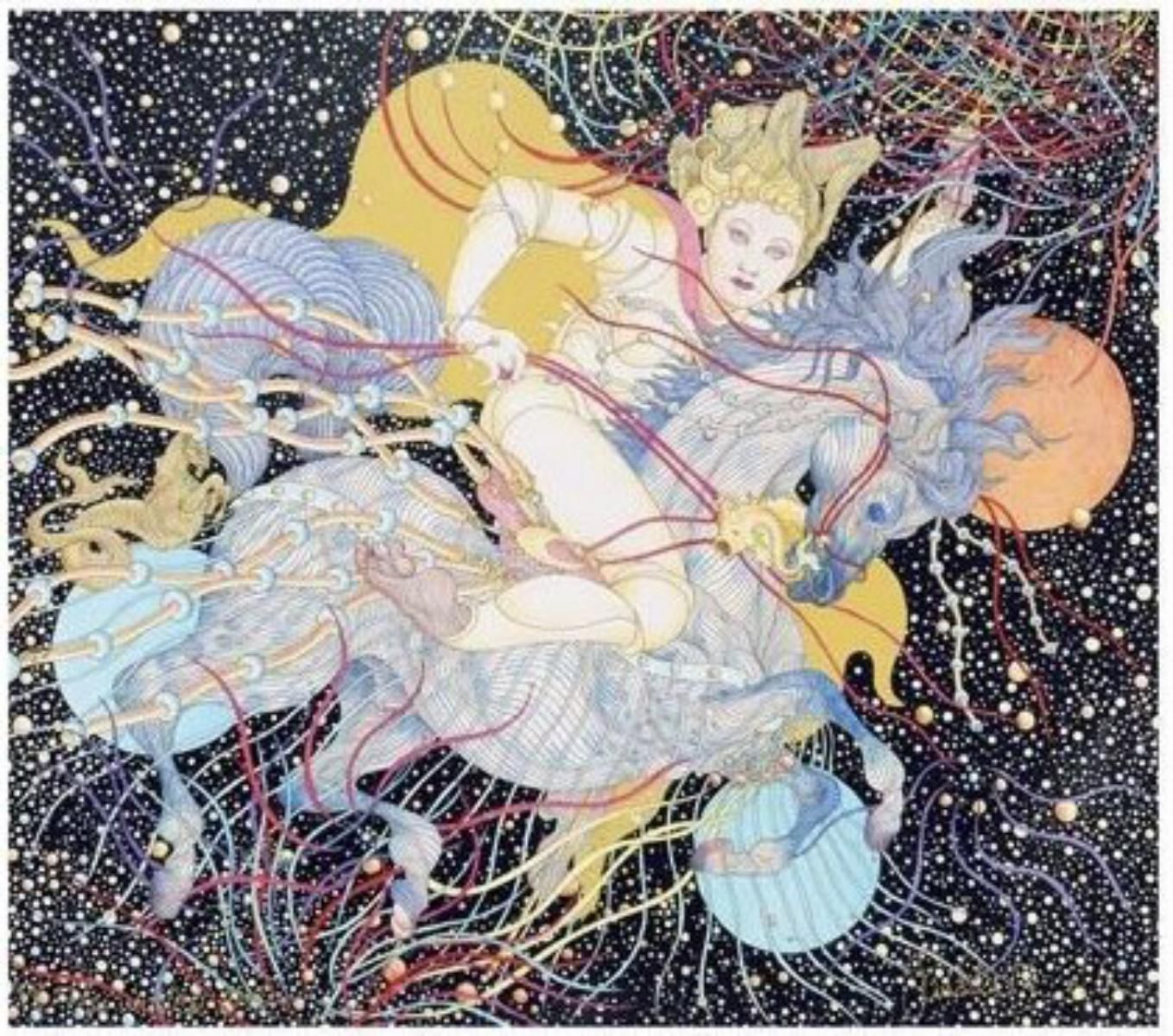 Guillaume Azoulay- Limited edition giclee on canvas "Four Seasons Suite"