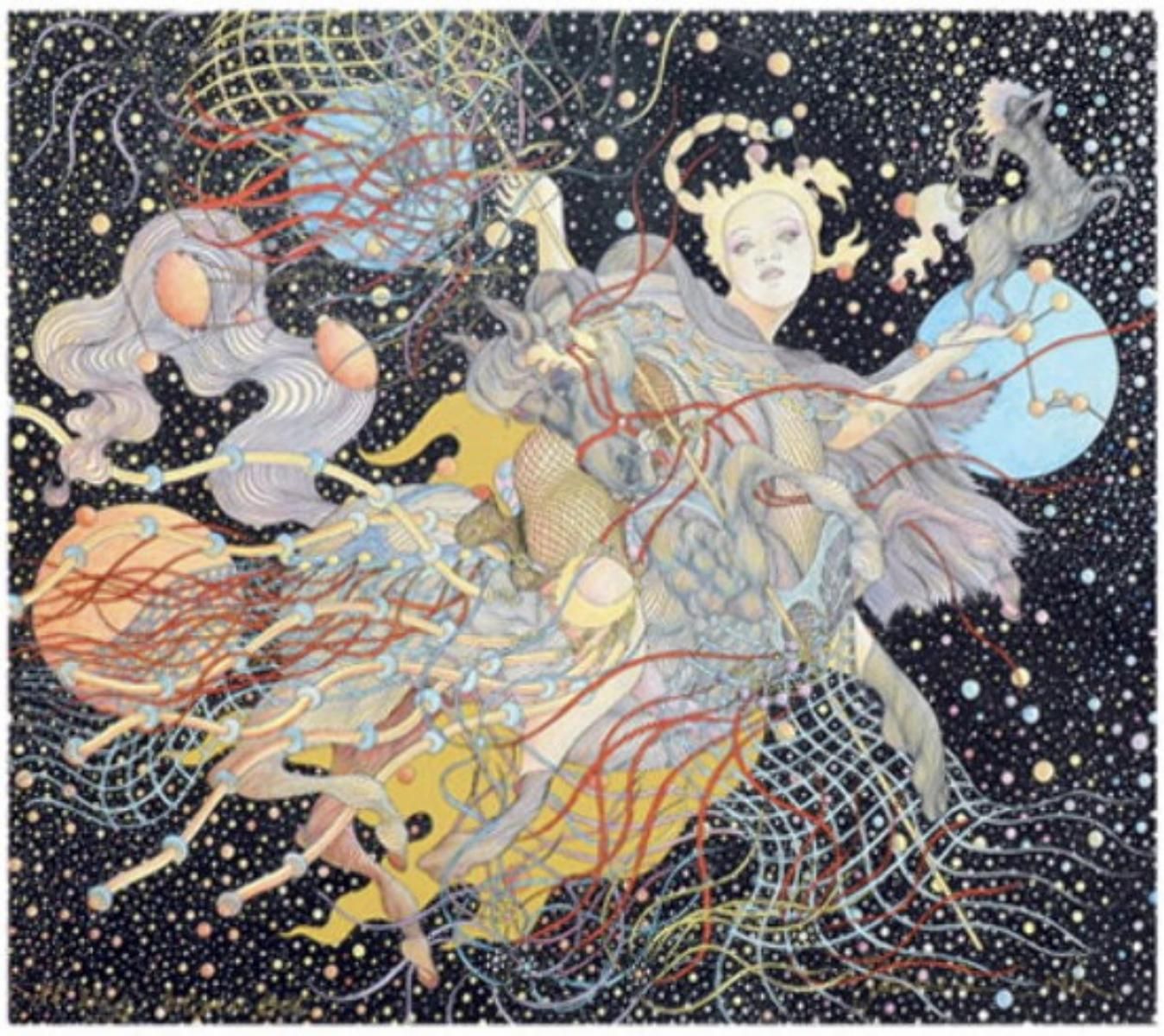 Guillaume Azoulay- Limited edition giclee on canvas "Four Seasons Suite"