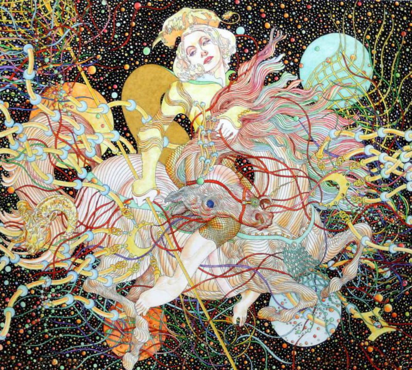 Guillaume Azoulay- Limited edition giclee on canvas "Four Seasons Suite"