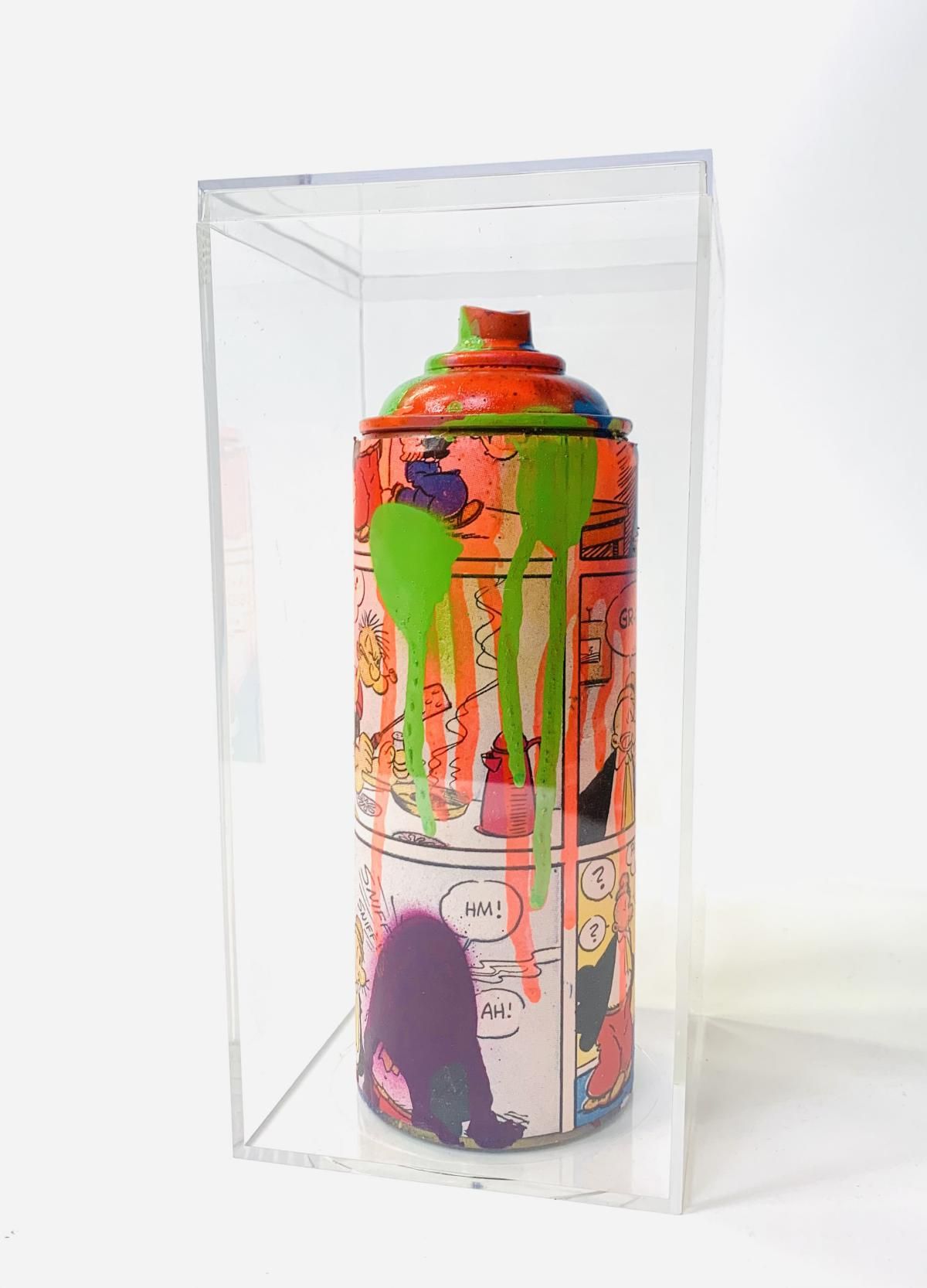E.M. Zax- 1/1 unique Spraycan