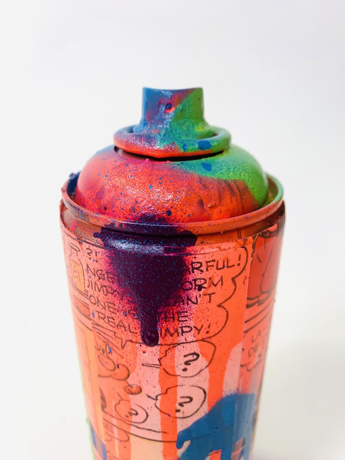 E.M. Zax- 1/1 unique Spraycan