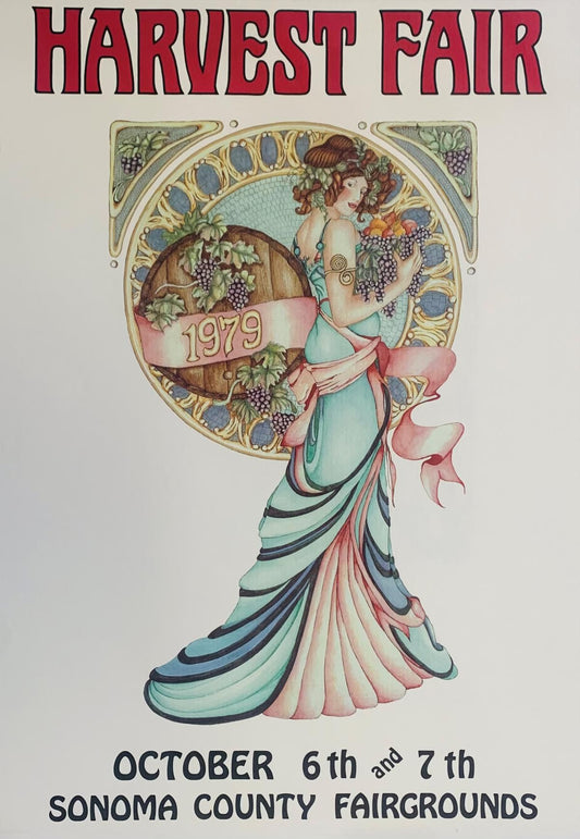 Harvest Fair- Lithograph on paper