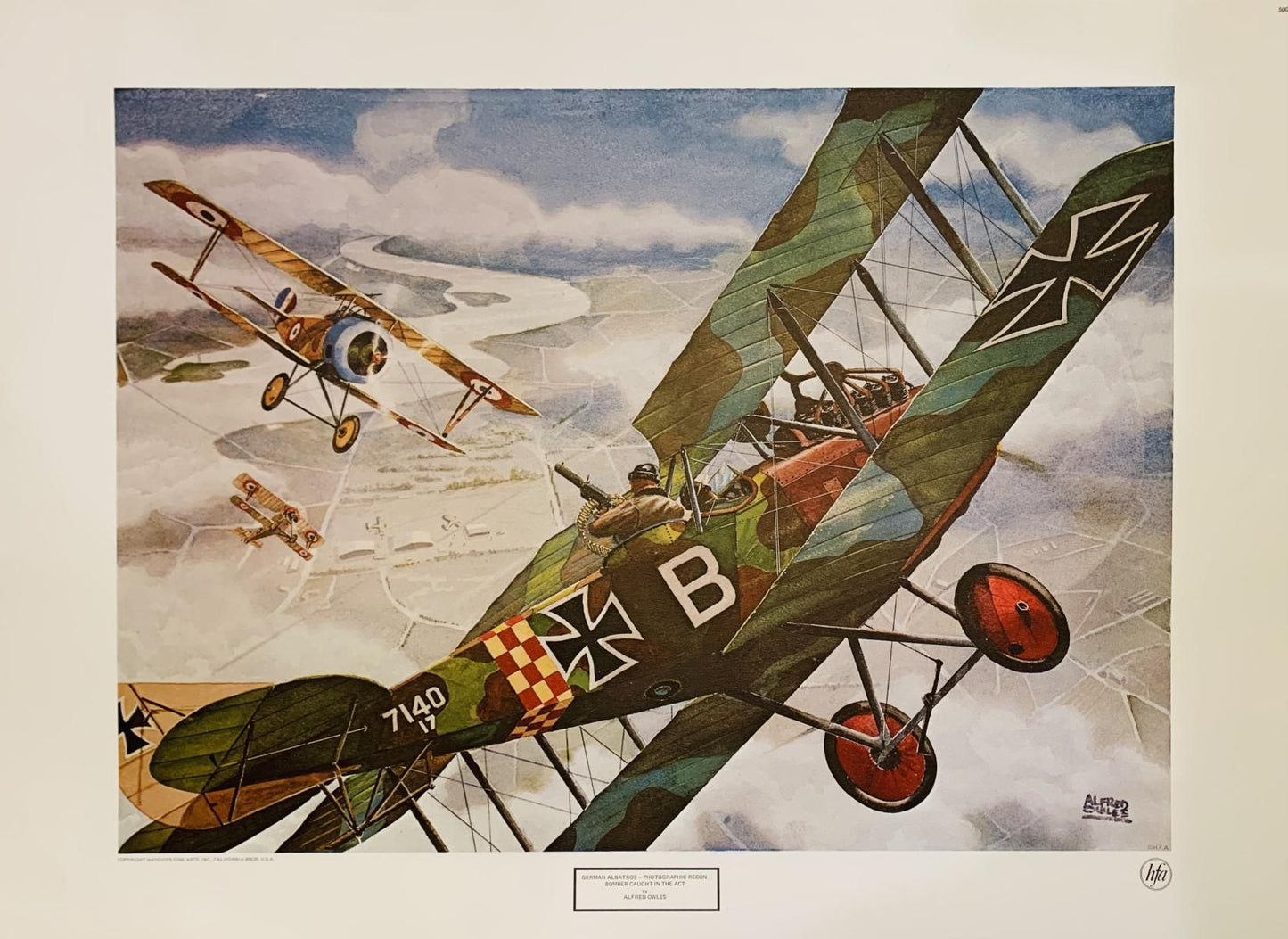 Alfred Owles- Collection of 4 prints on paper 
