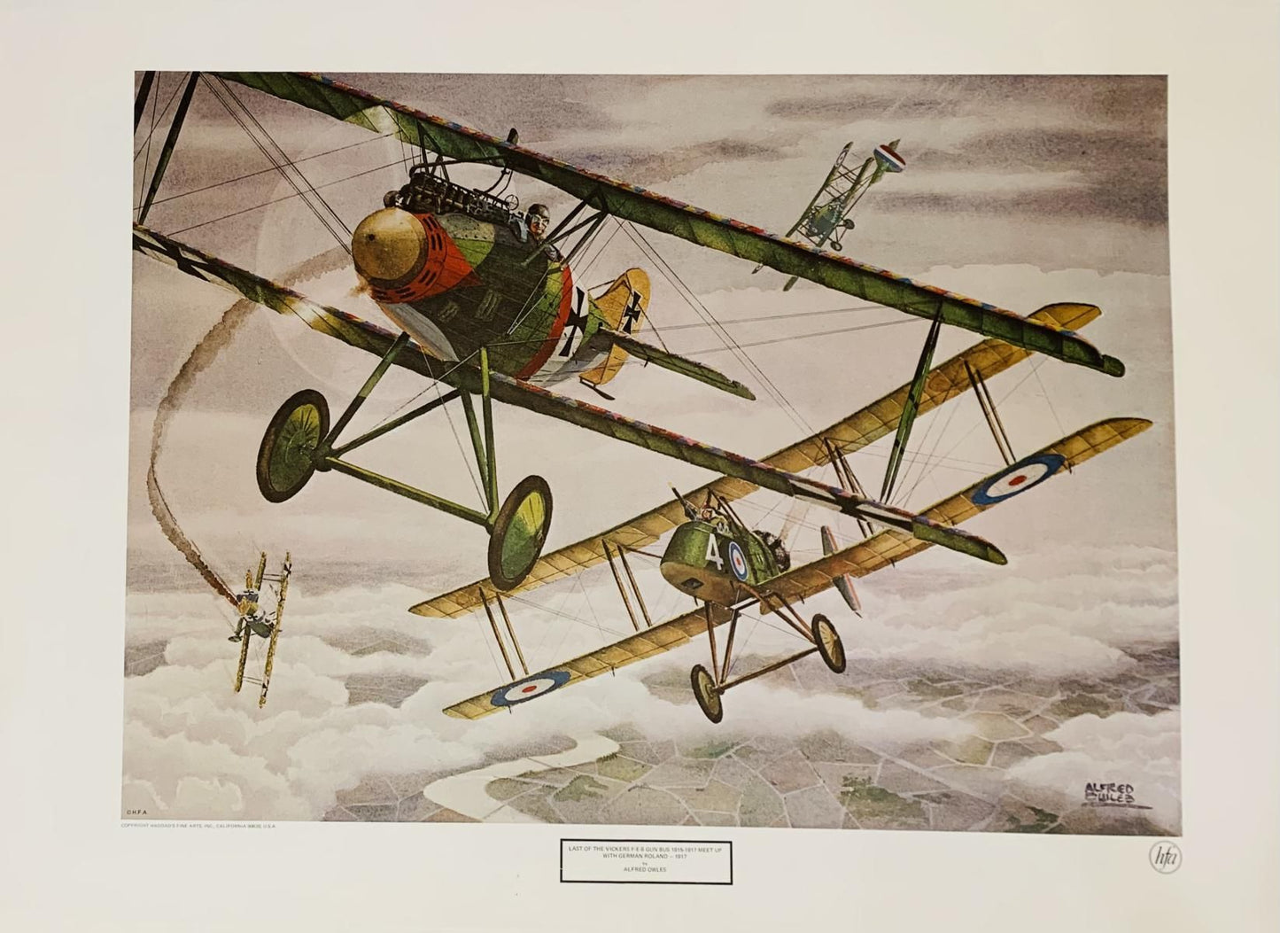 Alfred Owles- Collection of 4 prints on paper 