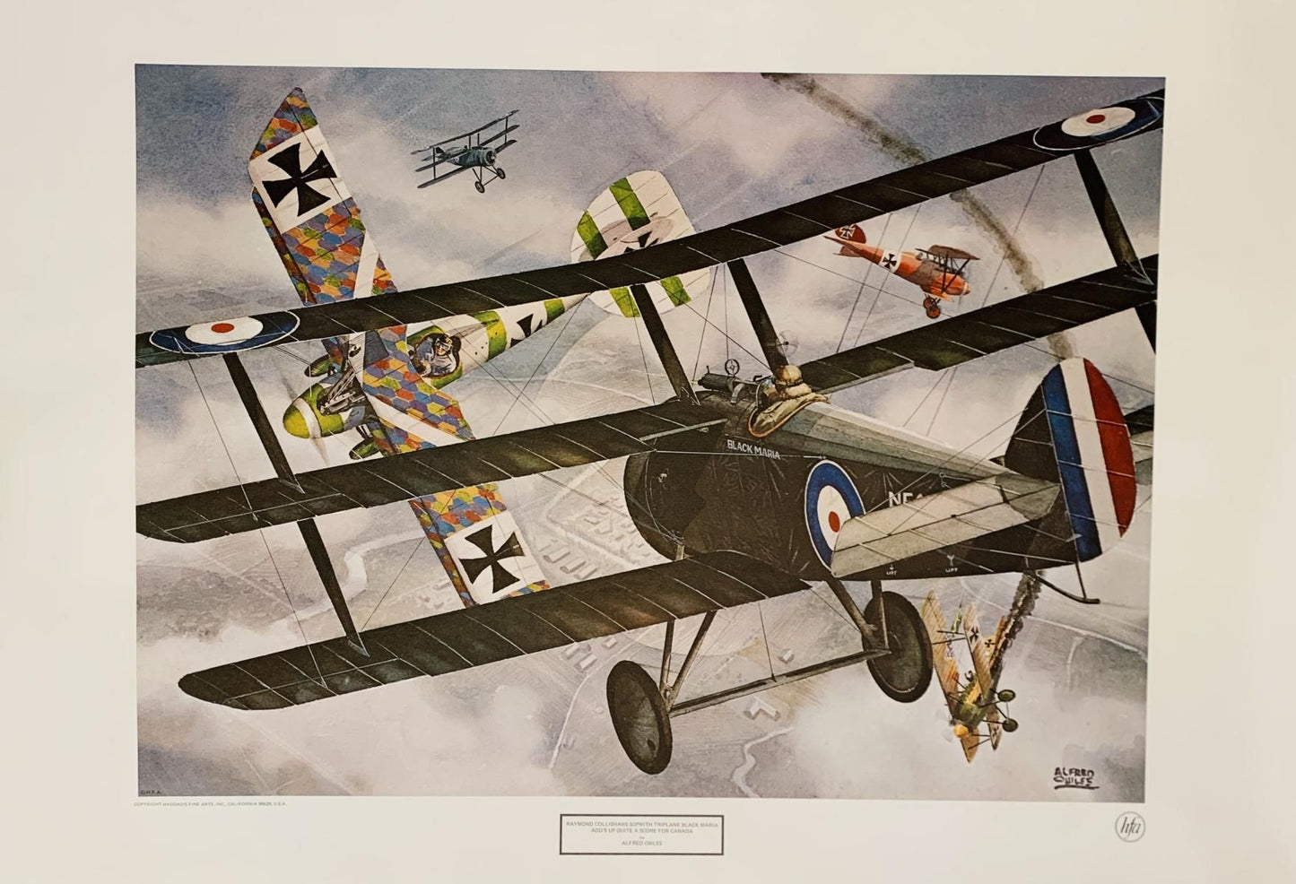 Alfred Owles- Collection of 4 prints on paper 