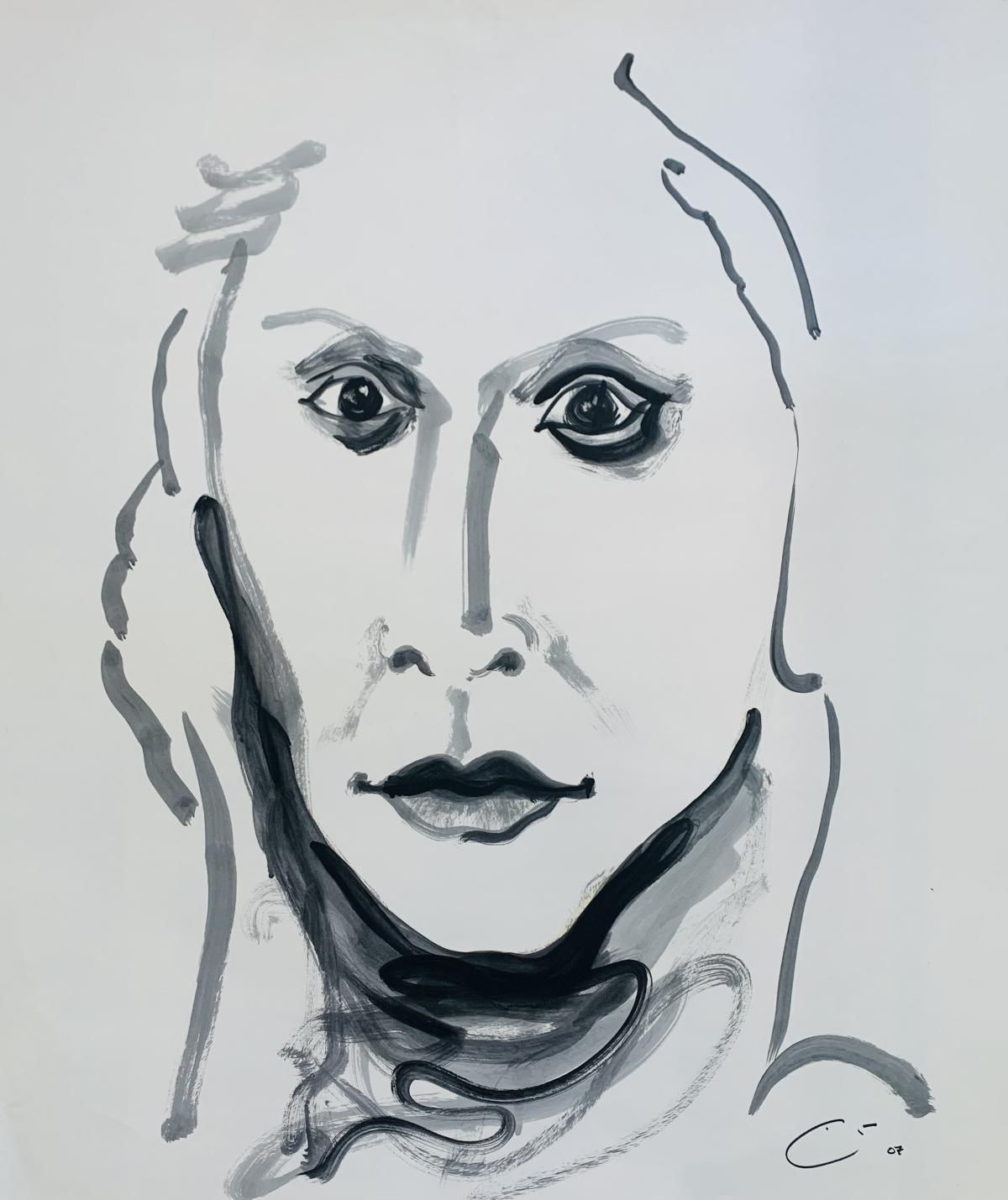 Roger East - Watercolor on paper 
