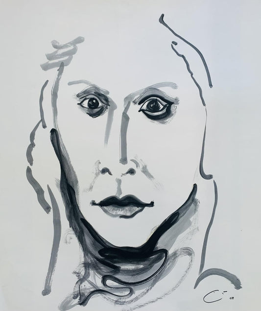 Roger East - Watercolor on paper