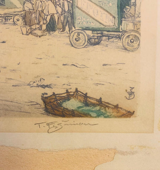 T.F. Simon (Tarik Frantisek Simon )- Limited edition lithograph on paper