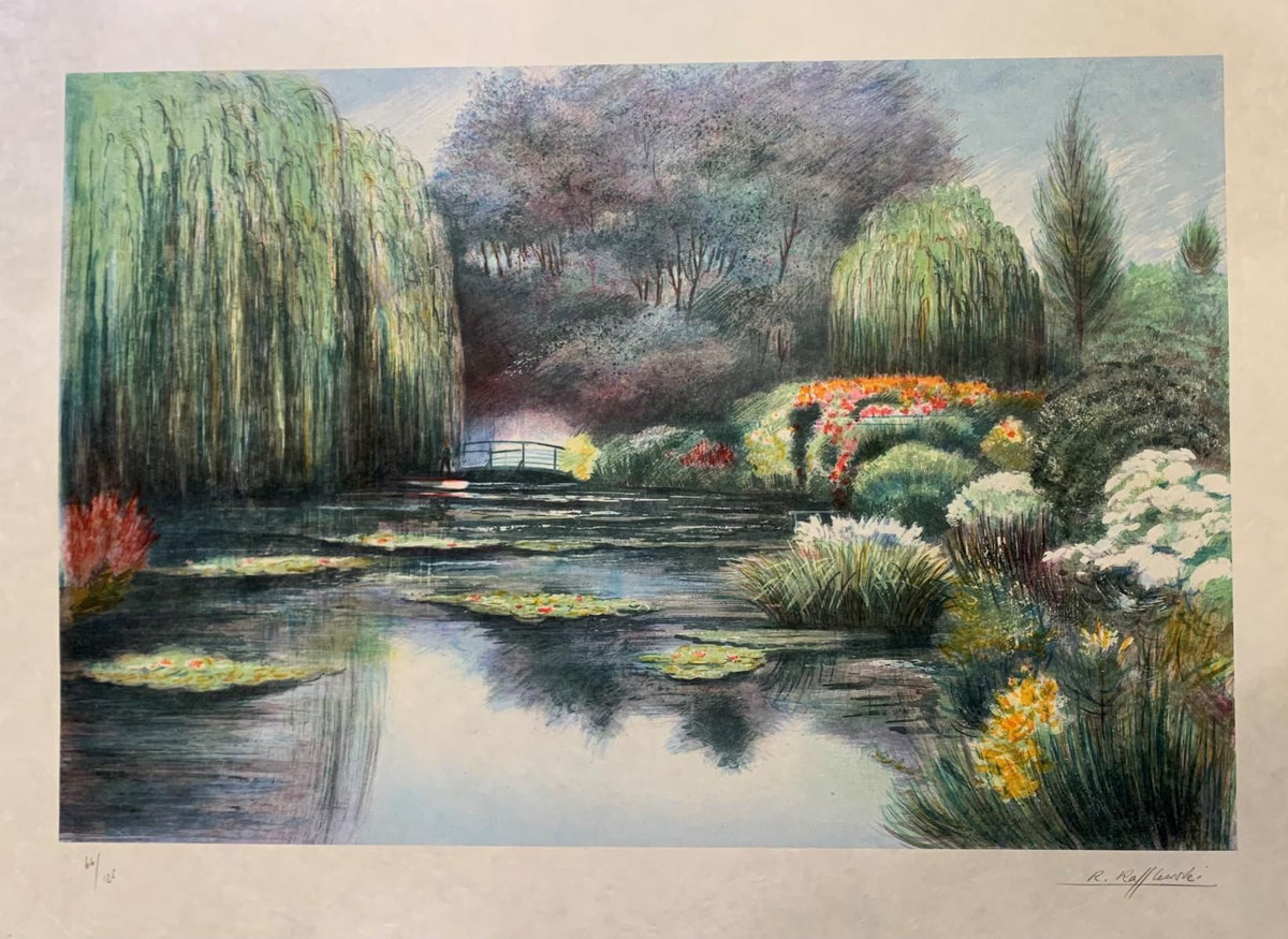 Rafllewski- Limited edition  lithograph on rice paper