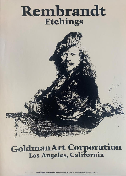 Rembrandt- Offset lithograph on paper