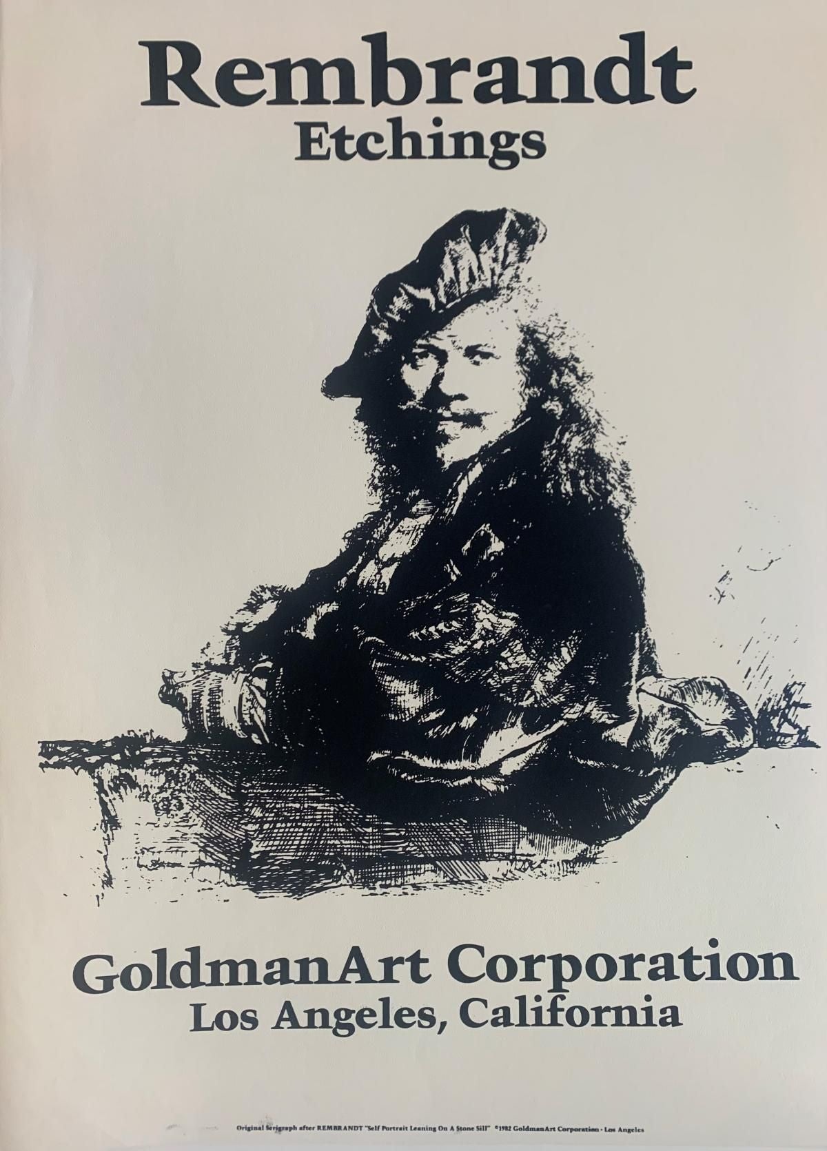 Rembrandt- Offset lithograph on paper