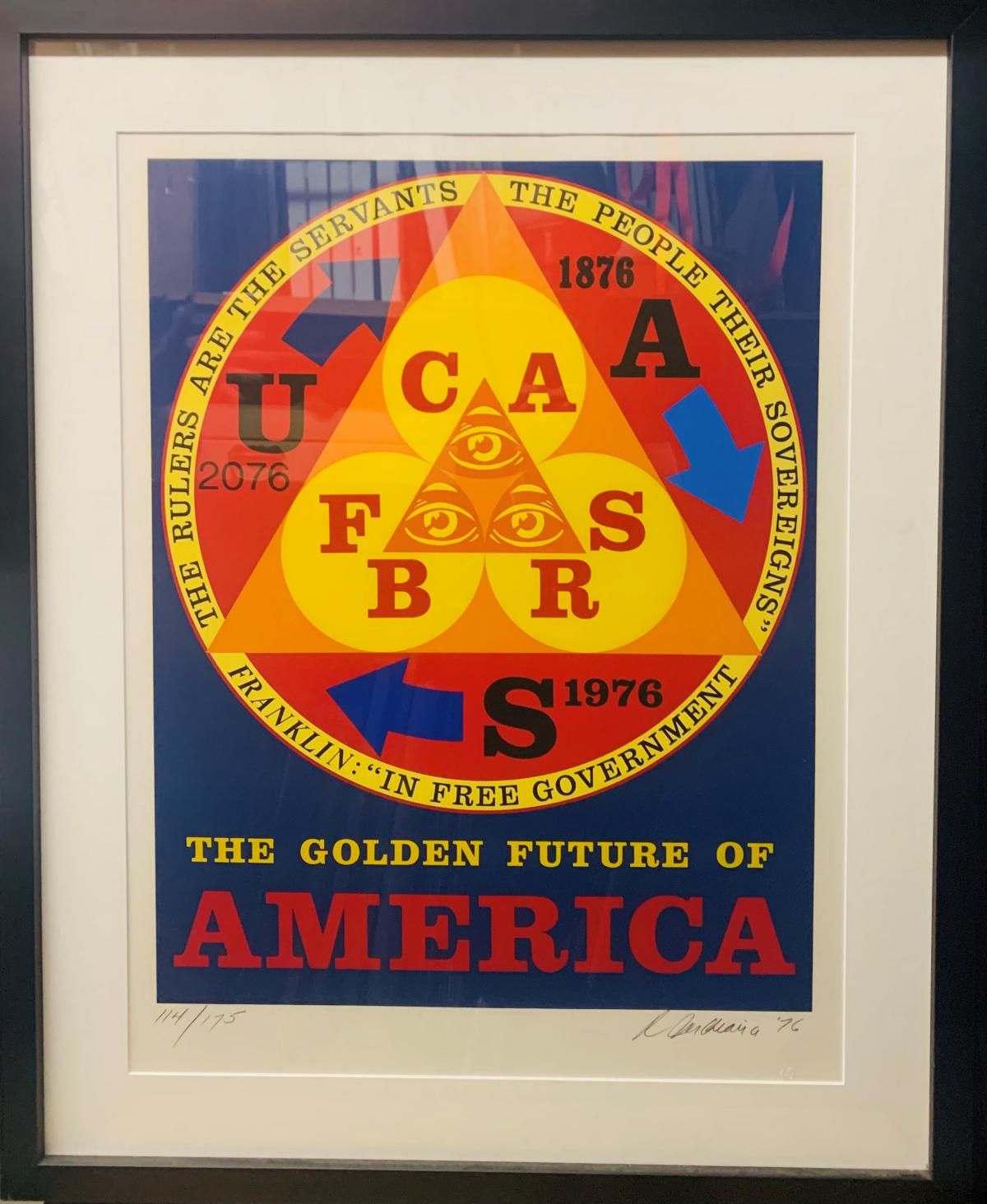 Robert Indiana- Serigraph on paper
