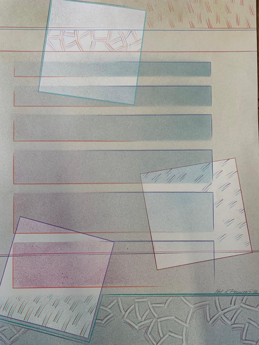 Kent Pachuta- Original on paper