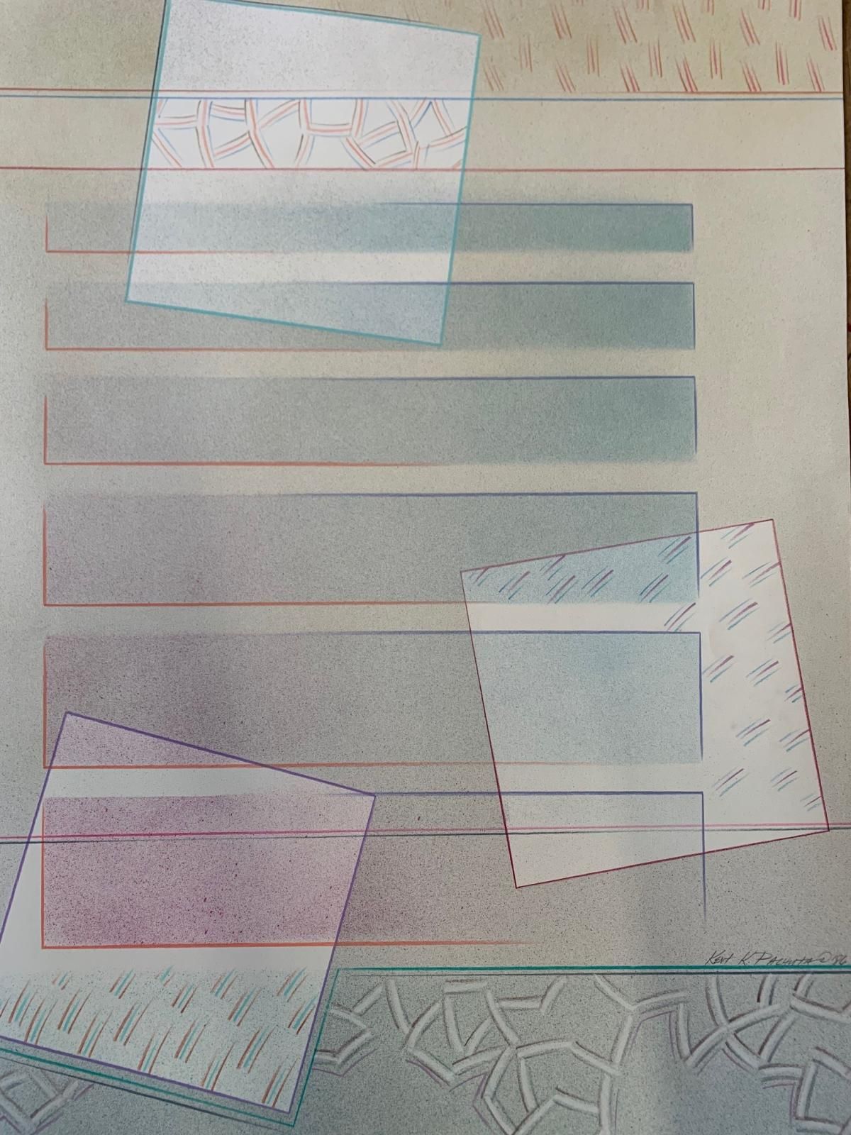 Kent Pachuta- Original on paper