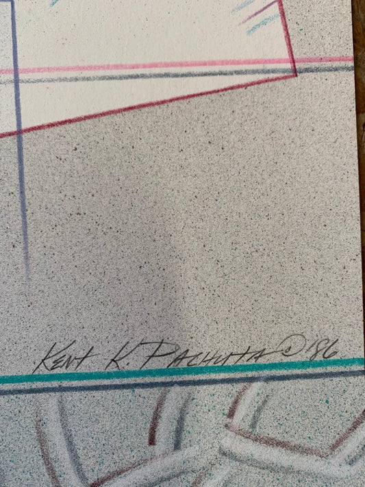 Kent Pachuta- Original on paper