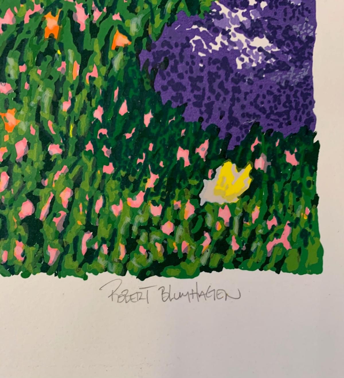 Robert Blumhagen- Serigraph on paper