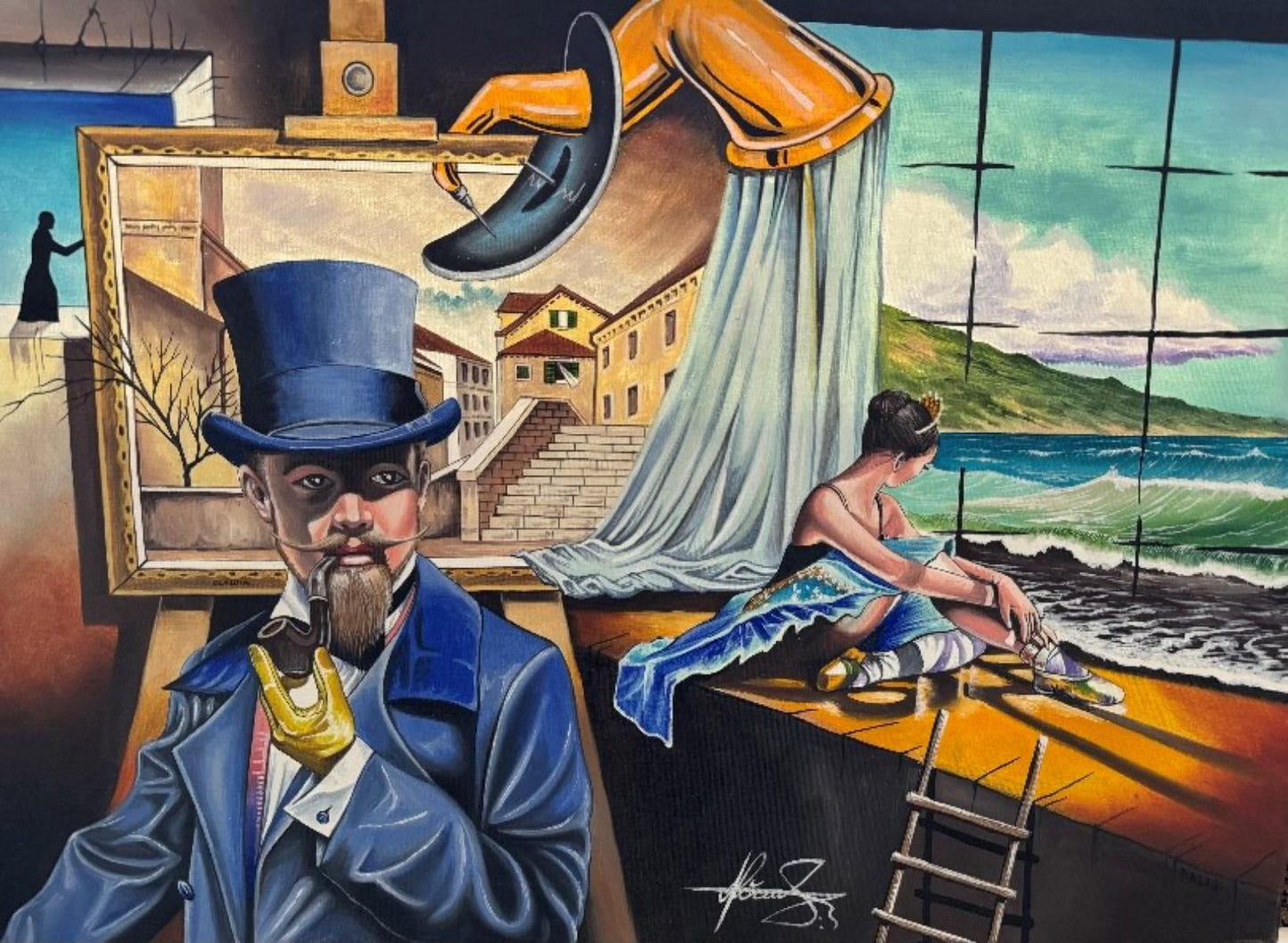 Mihai Adriana- Original painting on canvas