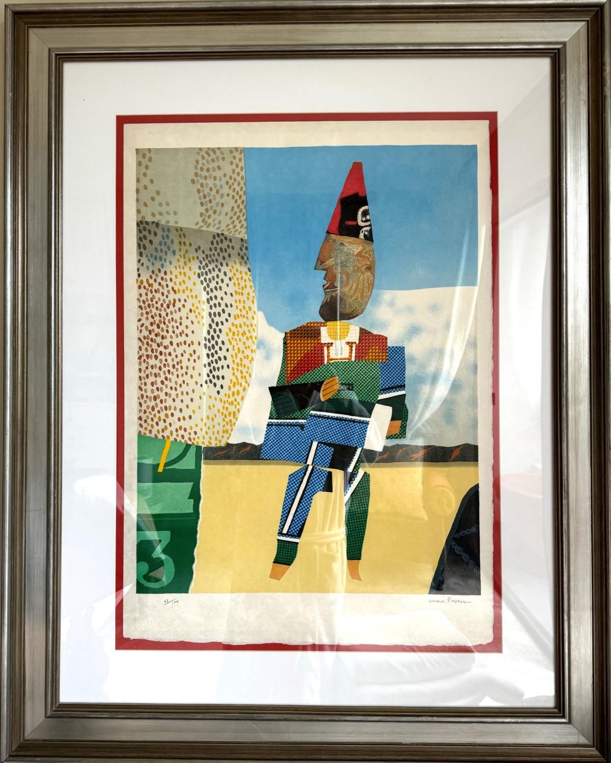 Max Papart- Lithograph on paper