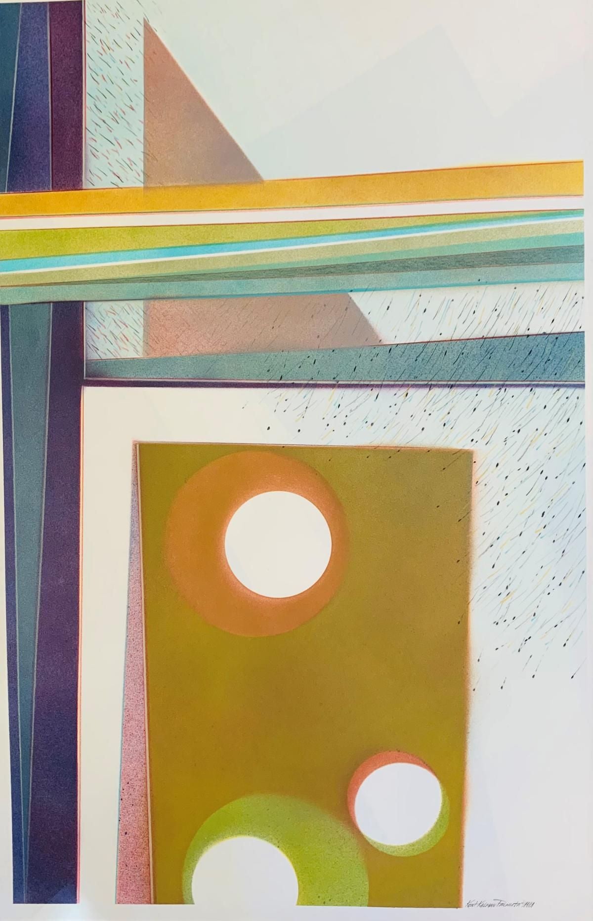Kent Kalman Pachuta- Original one of a kind on paper