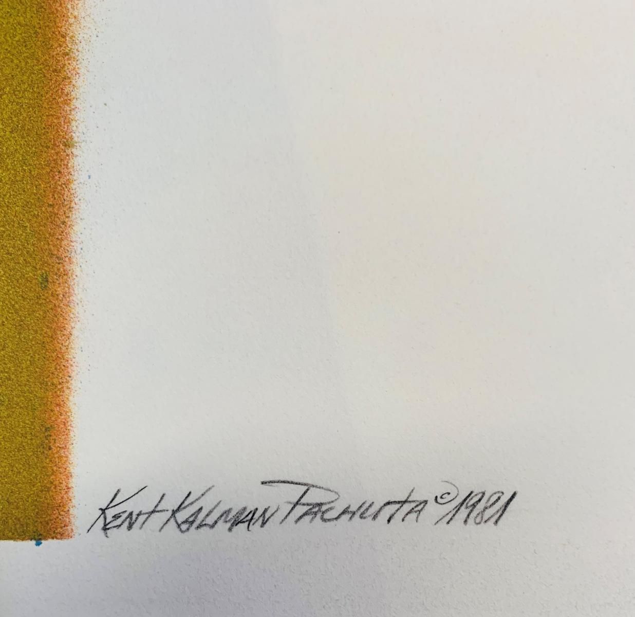 Kent Kalman Pachuta- Original one of a kind on paper