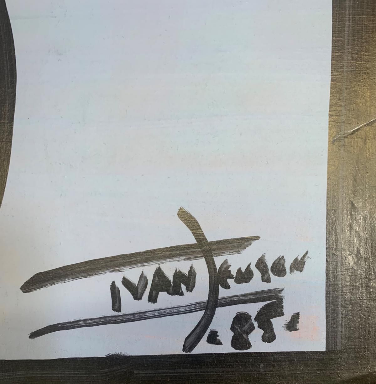 Ivan Jenson- Original painting on paper