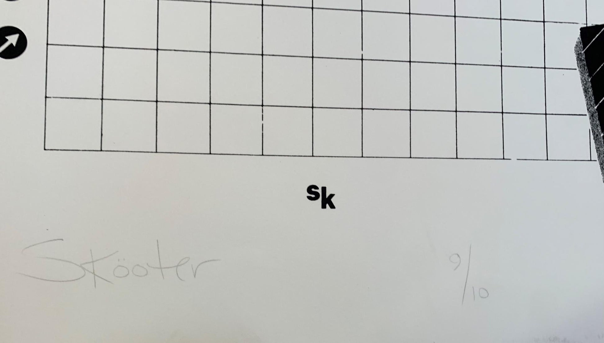 Skooter- Serigraph paper