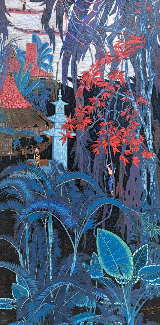 Ting Shao Kaung- Limited Edition silk screen on paper