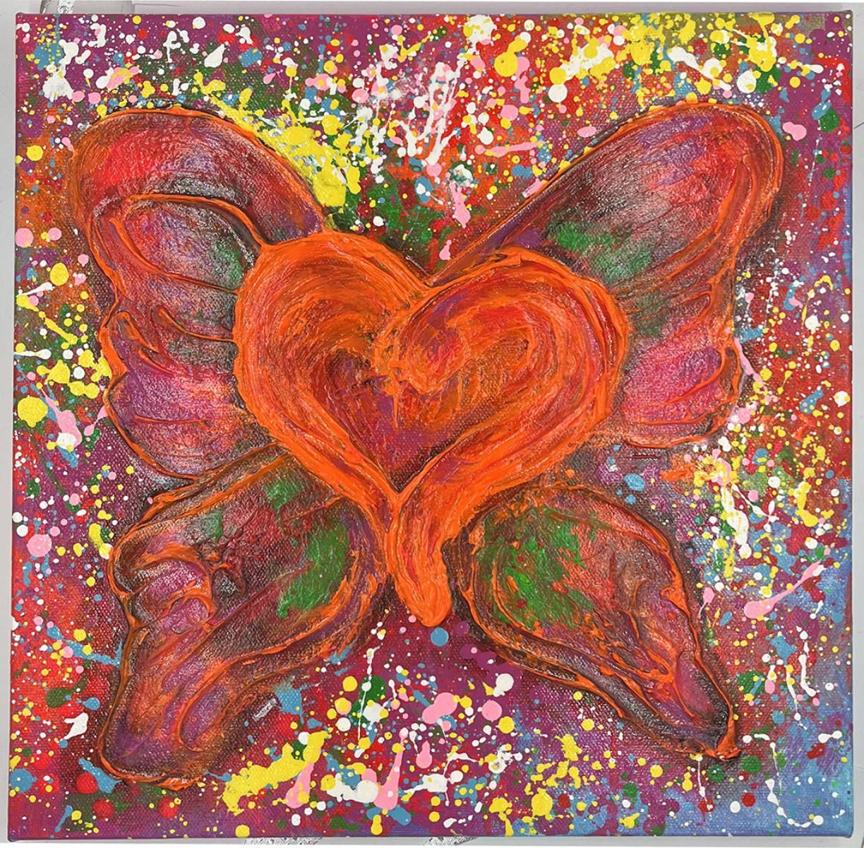 Lona Shore- Original painting on canvas "The Colors of Love"