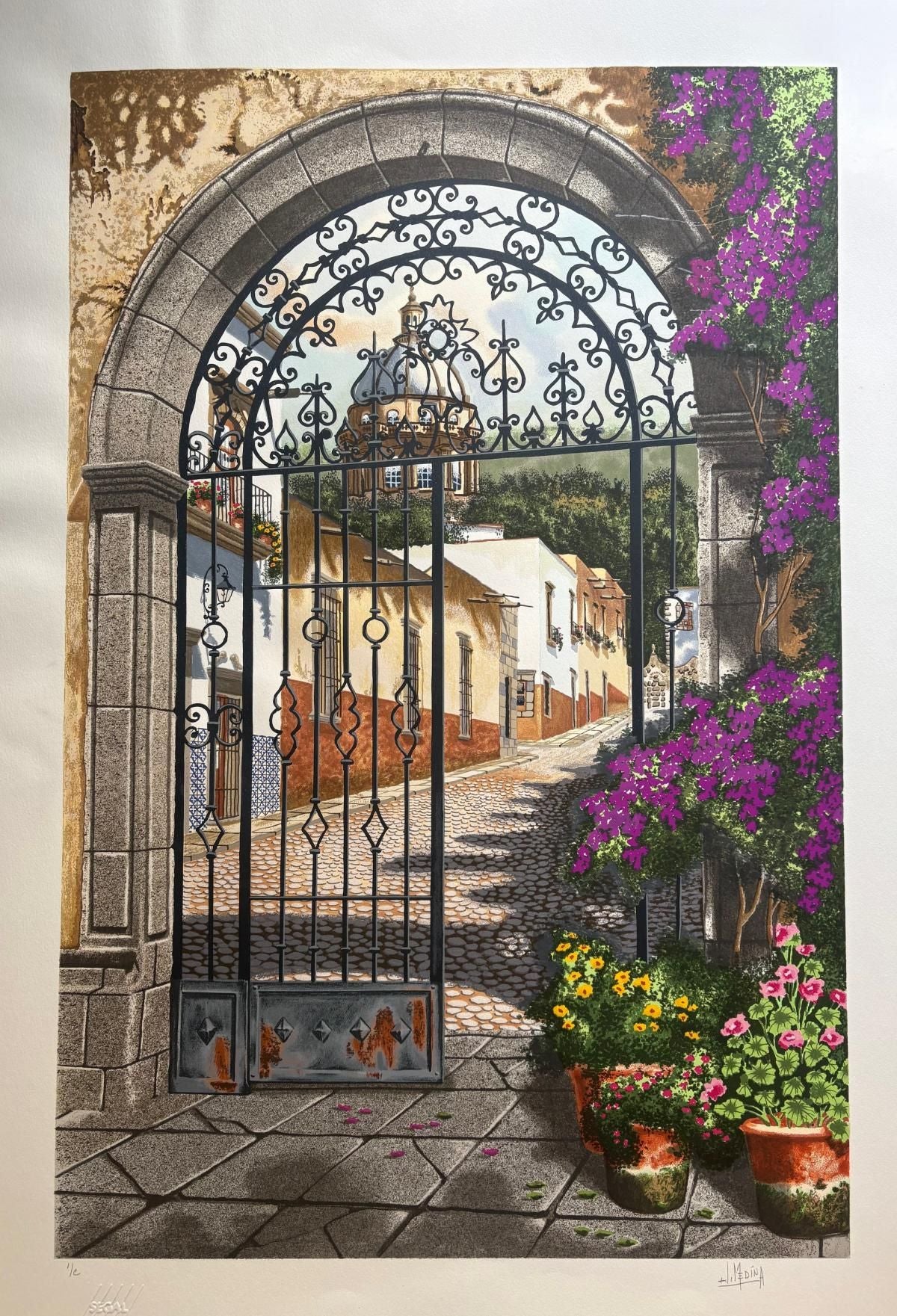 Juan Medina- Limited edition Serigraph
