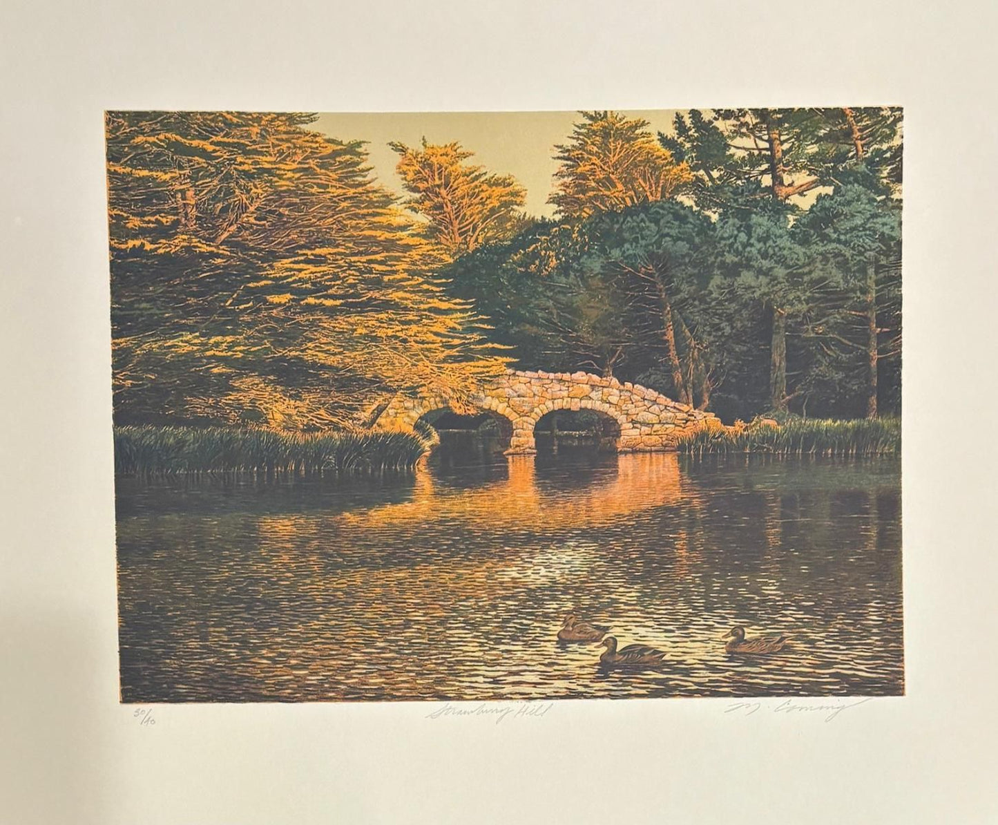 Merv Corning- Lithograph on paper