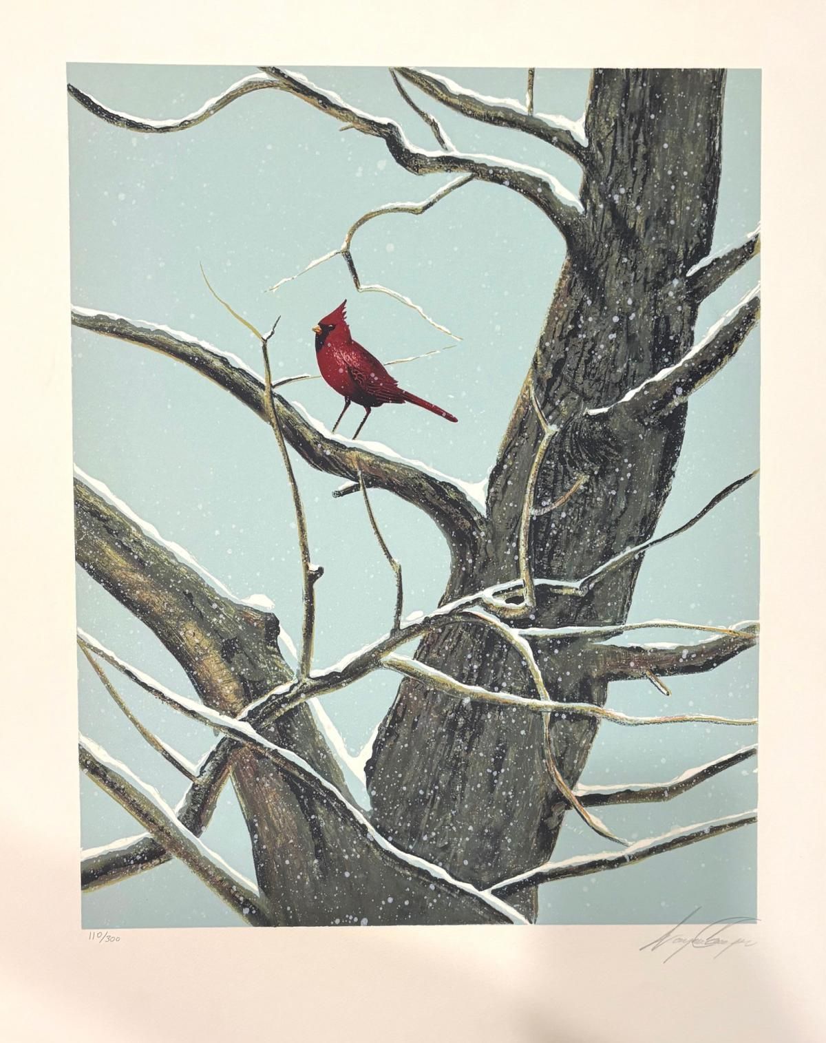 Wayne Cooper- Lithograph on paper