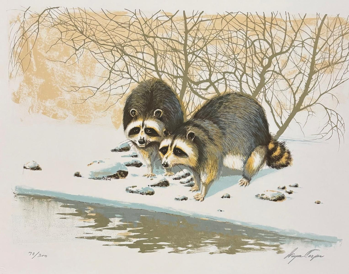 Wayne Cooper- Lithograph on paper