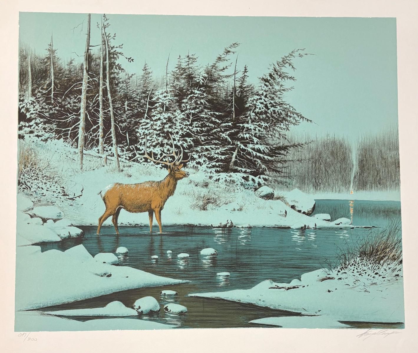 Wayne Cooper- Lithograph on paper