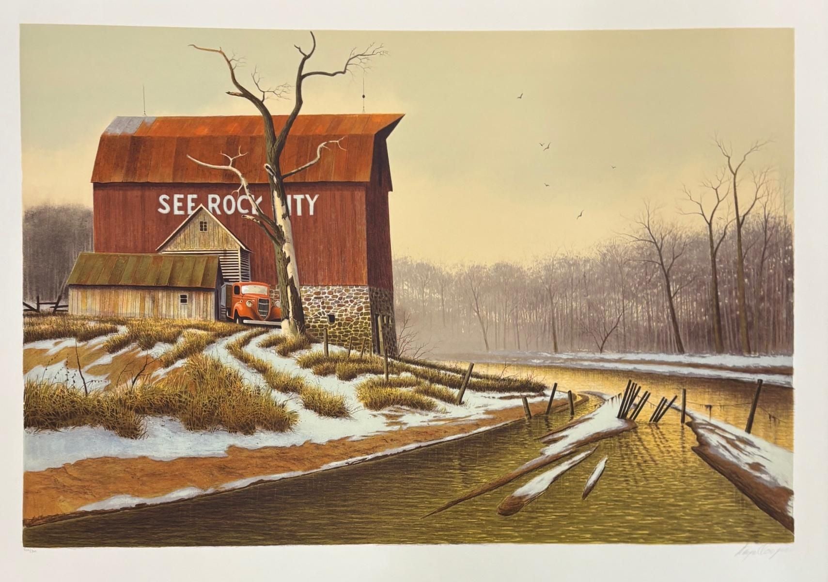 Wayne Cooper- Lithograph on paper