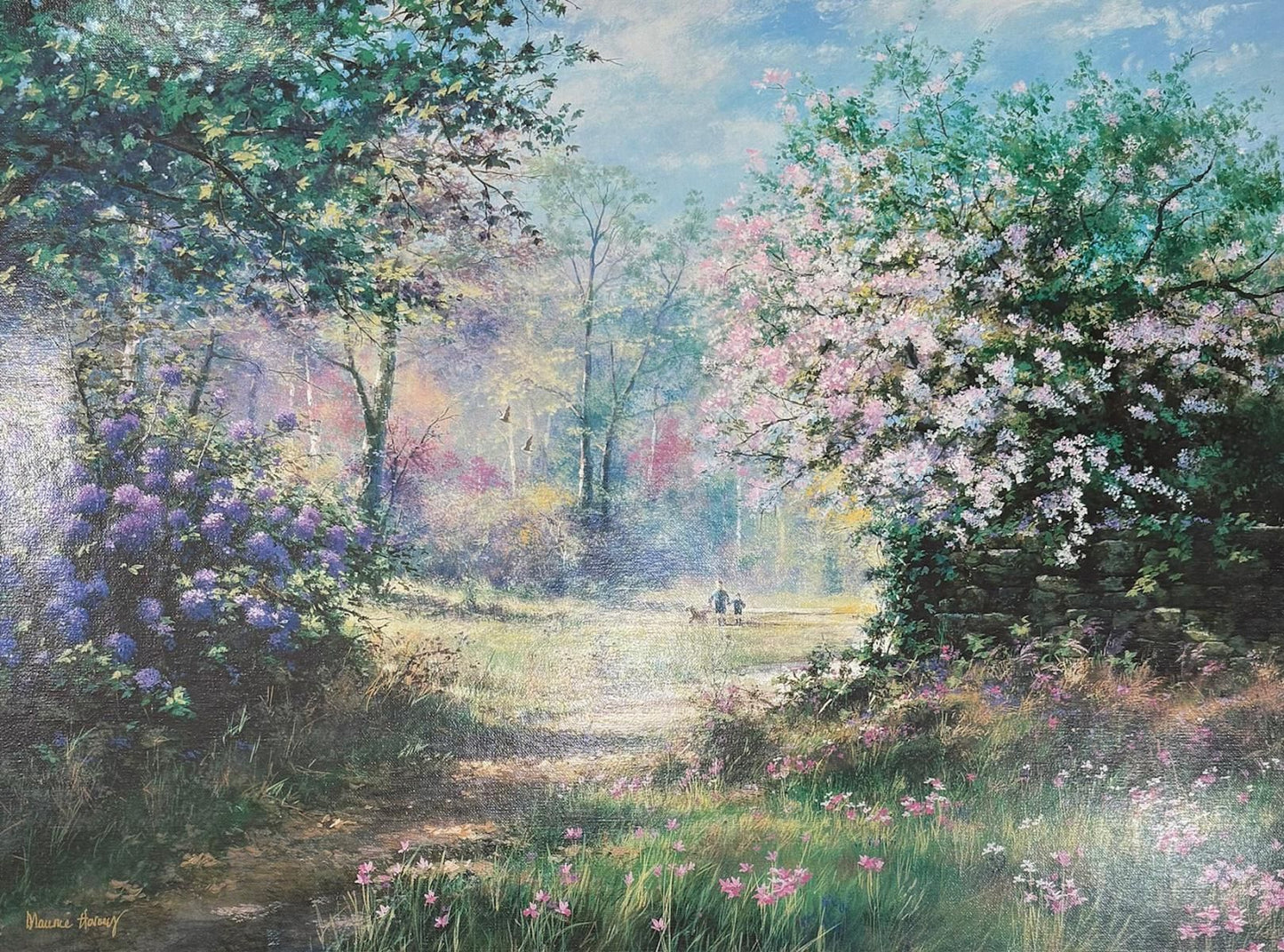 Maurice Meyer- Serigraph on canvas