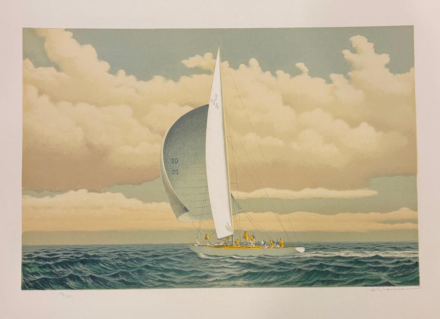 David G. Lockhart- Lithograph on paper