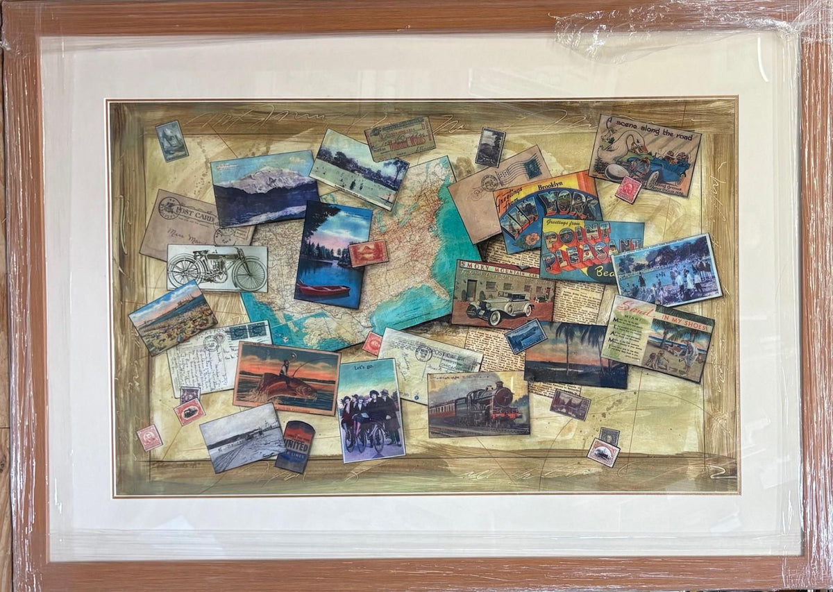Roy Hoylund- Original unique on paper